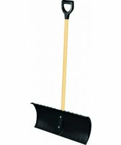 RABOT A NEIGE PVC NOIR 60CM HAUT. 28CM + MANCHE BOIS - 17701UNIVERSEL