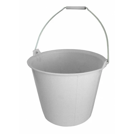 Seau PRO BLANC Renforcé à Ergots 13 Litres Anse Diam. 6.3 Mm SOFOP TALIAPLAST - 310131 2 Seau PRO BLANC Renforcé à Ergots 13 Litres Anse Diam. 6.3 Mm SOFOP TALIAPLAST - 310131 – Image 2
