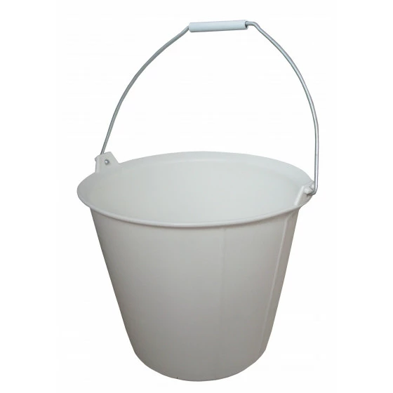 Seau PRO BLANC Renforcé à Ergots 13 Litres Anse Diam. 6.3 Mm SOFOP TALIAPLAST - 310131 1 Seau PRO BLANC Renforcé à Ergots 13 Litres Anse Diam. 6.3 Mm SOFOP TALIAPLAST - 310131