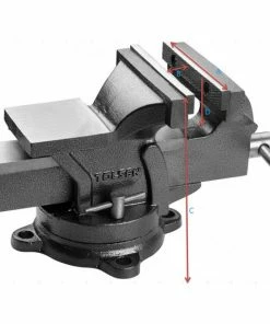 Etau Acier 125mm Avec Enclume (10104) TOLSEN - 100031 -FISCHER-Shop B006100031 02 1