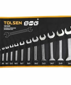 Kit 12 Cles Mixte Ouverte (15165) TOLSEN - 100107