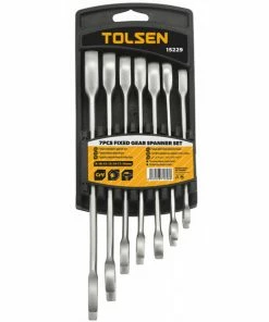 Kit 7 Cles Mixtes A Cliquet (15229) TOLSEN - 100130