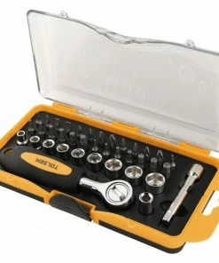 Coffret Douilles Et Embouts 1/4 (20035) TOLSEN - 100178