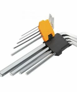 Jeu 9 Clefs Hexagonales Longues (20049) TOLSEN - 100182