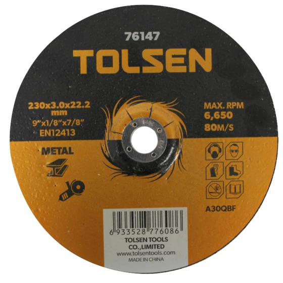 Disque A Tronconner Dep.230x3x22mm (76147) TOLSEN - 100324 1 Disque A Tronconner Dep.230x3x22mm (76147) TOLSEN - 100324