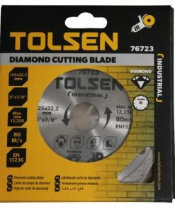 Disque Diamant 6mm 125x2x22mm (76723) TOLSEN - 100331 -FISCHER-Shop B006100331 02 1
