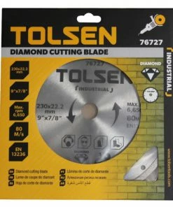 Disque Diamant 6mm 230x2x22mm (76727) TOLSEN - 100332 -FISCHER-Shop B006100332 02 1