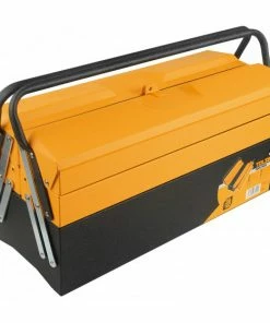 Caisse Outil Metal 5 Casiers (80212) TOLSEN - 100339