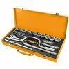 Coffret Metal 24 Pcs Douilles 1/2'' (15141) TOLSEN - 100456