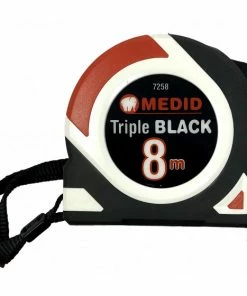 Métre à Ruban Triple Black Nylon Coated 8 X 25 MEDID - 7258